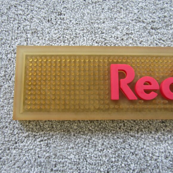 Red Bull Rubber Bar Drink Spill Mat 23.25" Long x 3.5" Wide - Used - Picture 2 of 9